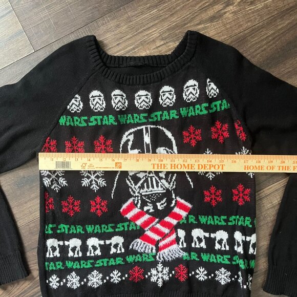 Star Wars Darth Vader Ugly Christmas Party Sweater Mens /  Womens Size Medium - Picture 4 of 4